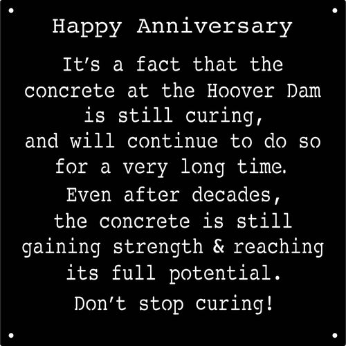 Anniversary Sign