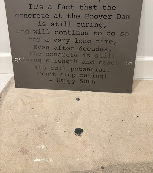Anniversary Sign