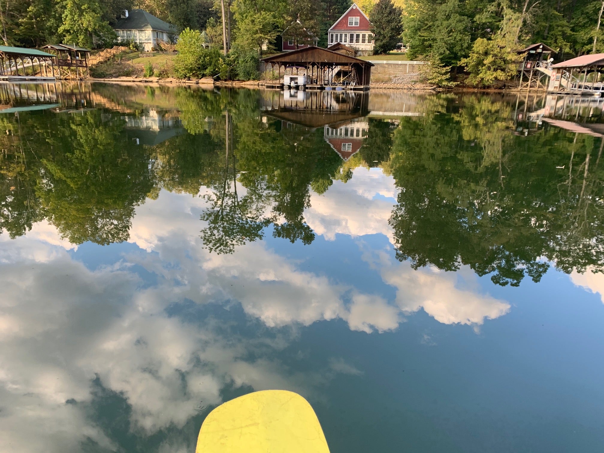 Caney Fork Puzzle - Reflections of Houses